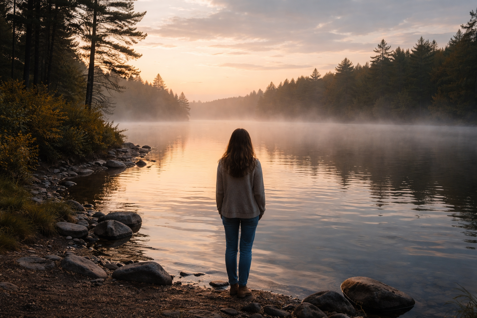 At Water’s Edge On This New Year’s Day